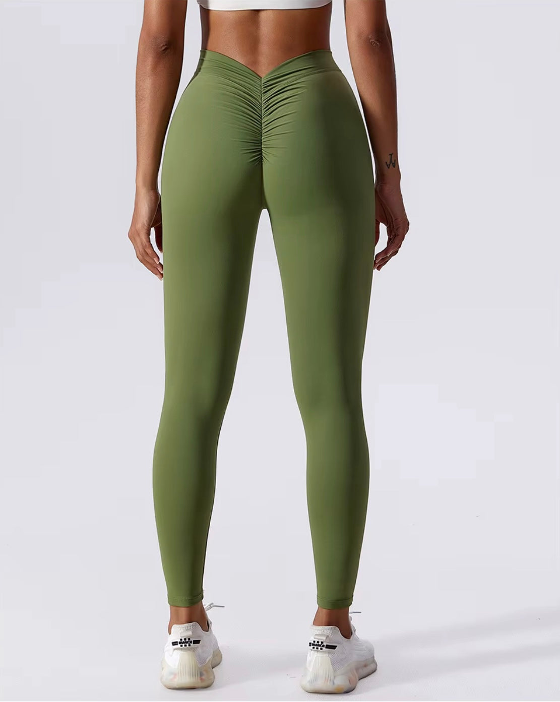 Ipanema V-Back Scrunch Leggings Green