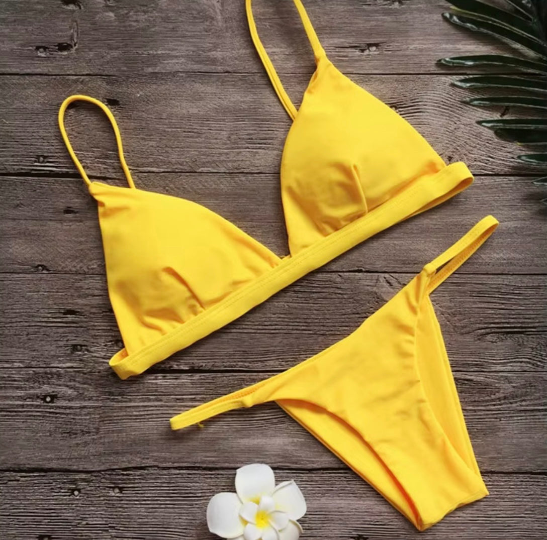 Rio Breeze Bikini Set Yellow