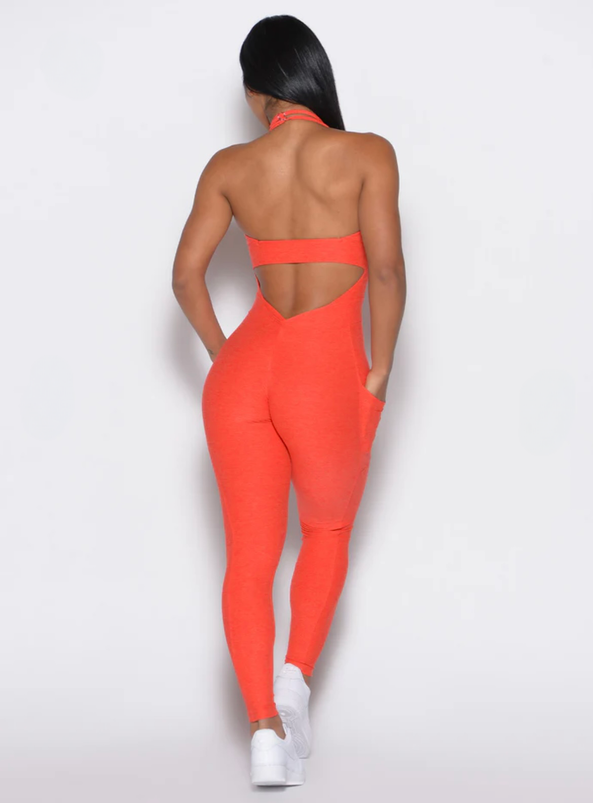 Seamless Sculpt Bodysuit Red