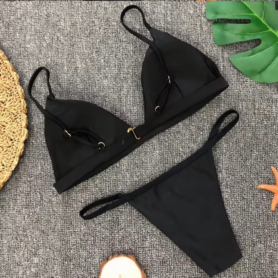Rio Breeze Bikini Bottom Black