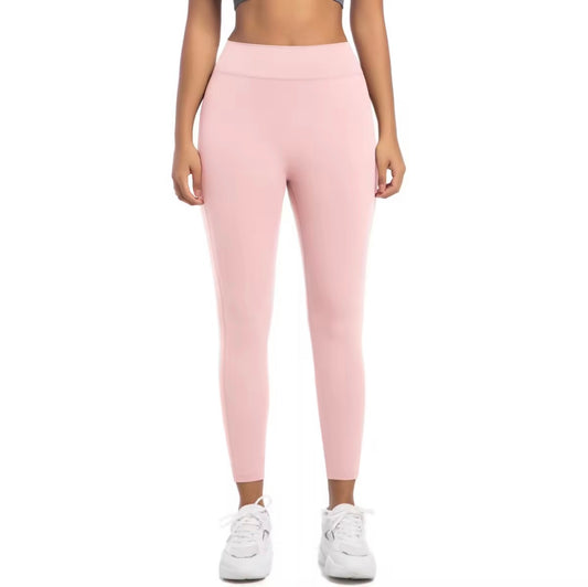Cargo Pocket Leggings Pink