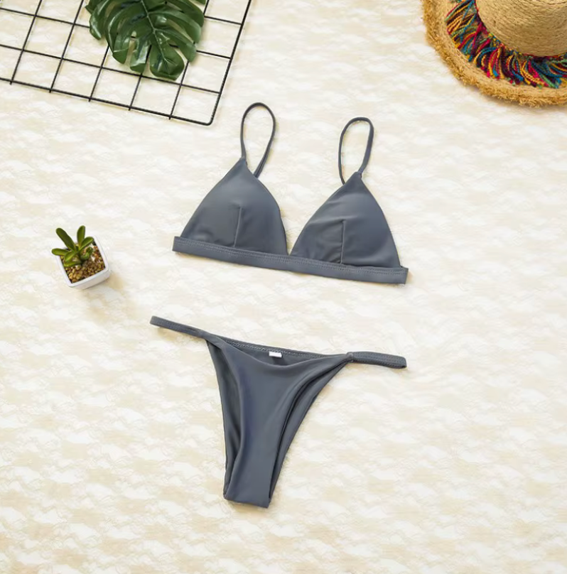 Rio Breeze Bikini Set Silver