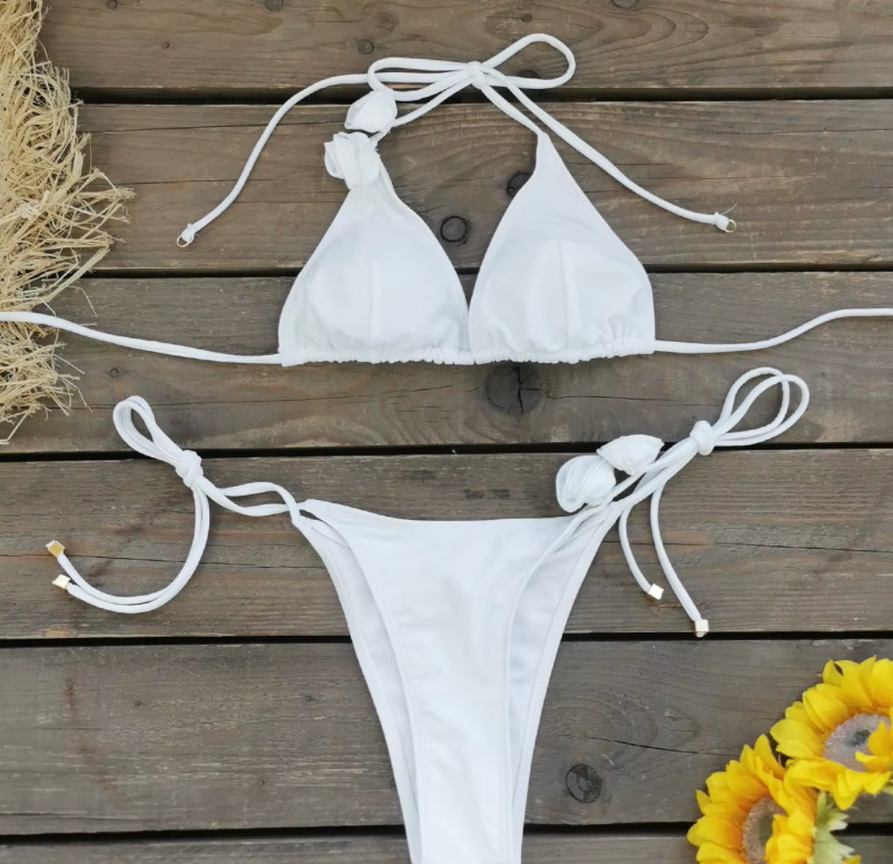 Floral Brazilian Bikini Bottom