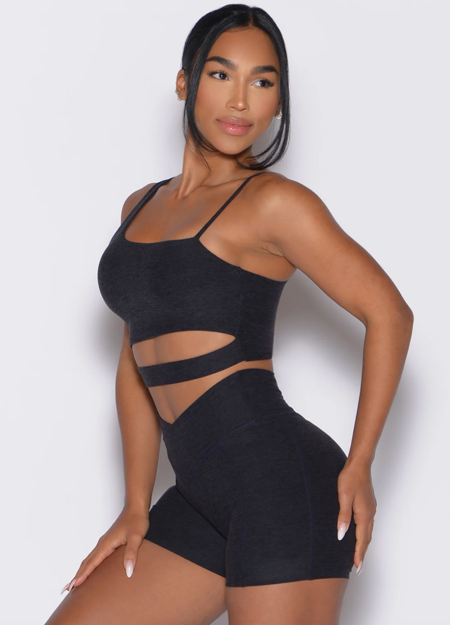 V-Cut Shorts Black