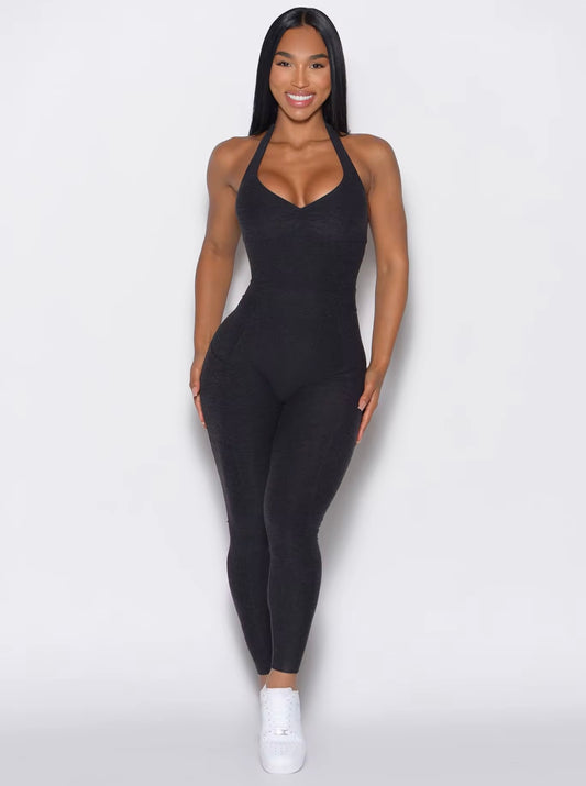 Seamless Sculpt Bodysuit Black
