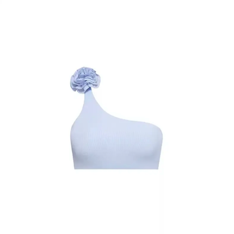 Morena Bela Flower Bra Light Blue