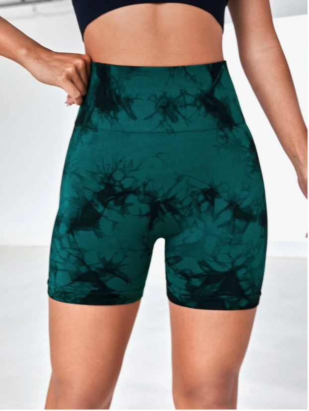 Brazilian Scrunch Shorts Green