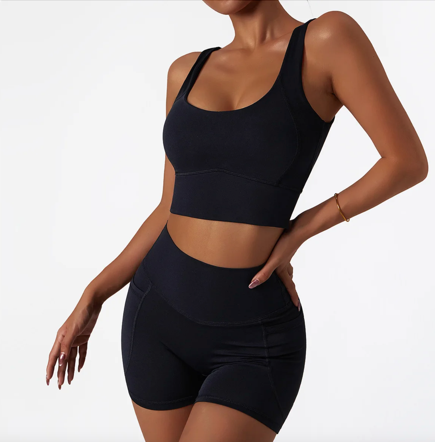 Sculpting Sports bra Black