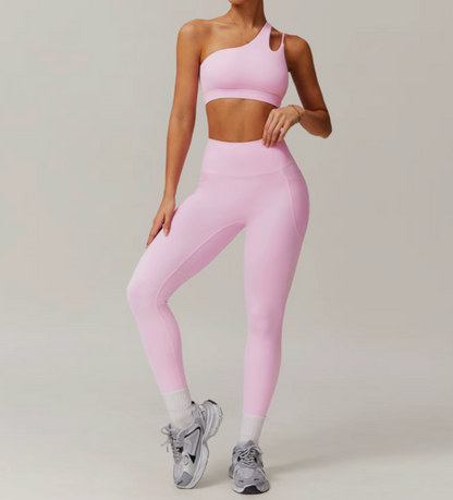 Sculpting Pocket Tights Pink