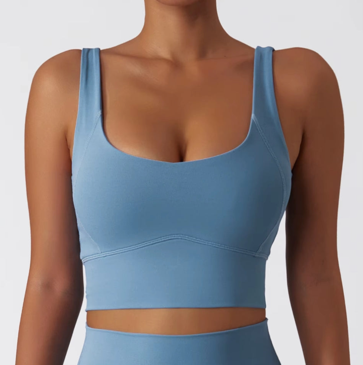 Sculpting Sports bra Sky Blue